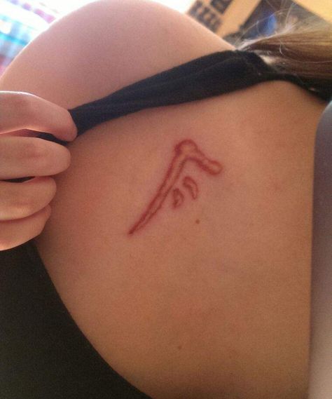 Mark Of Cain Tattoo, Spn Tattoo, Cain Tattoo, Dean Tattoo, Divergent Tattoo, Mark Of Cain, Supernatural Tattoo, Occult Tattoo, Mark Tattoo