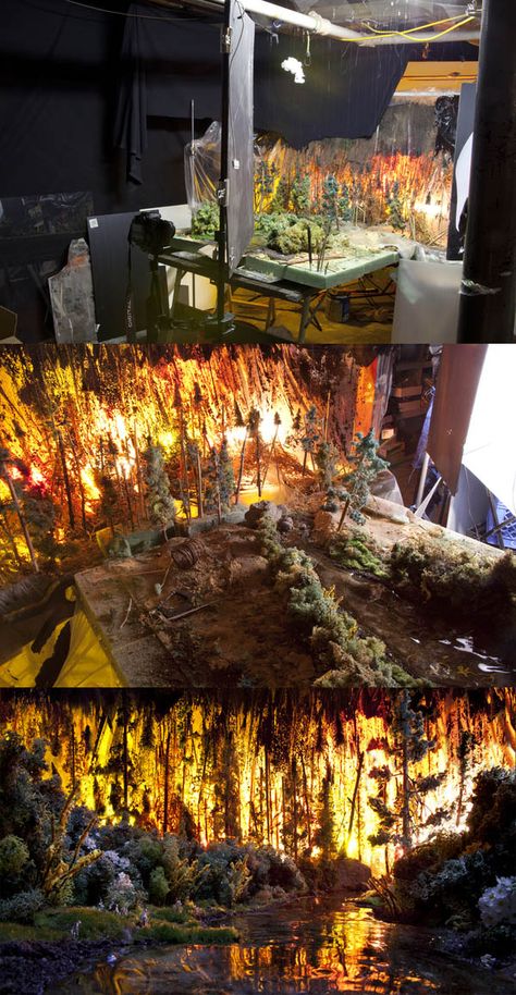 Animation Stop Motion, Warhammer Terrain, Miniature Photography, Wargaming Terrain, Military Diorama, House Fire, Train Layouts, Miniature Model, Toys Photography