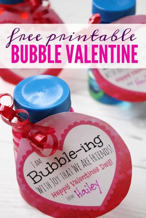 Bubble Valentine Valentines Day Gifts For Him Creative, Clever Valentines, Bubble Valentines, Diy Valentines Day Gifts For Him, Saint Valentin Diy, Valentines Bricolage, Friend Valentine Gifts, Valentines Printable, Valentine Gifts For Kids