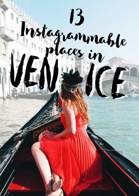 13 Most Instagrammable Places in Venice | Girl vs Globe Italy Girl, Italy Destinations, Visit Venice, Most Instagrammable Places, Travel Photography Tips, Venice Travel, Italy Travel Tips, Italy Photography, Photography Guide