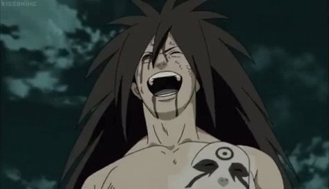 Madara Laugh GIF - Madara Laugh Naruto - Discover & Share GIFs Laughing Images, Uicideboy Wallpaper, Madara Susanoo, Naruto Madara, Anime Character Names, Naruto Gif, Uchiha Clan, Gurren Lagann, Comic Games