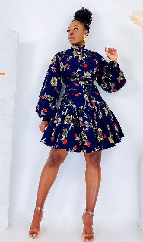 Chiffon Gown Styles For Ladies, Flower Chiffon Gown Styles In Nigeria, Chiffon Short Gown Styles In Nigeria, Simple Chiffon Short Gown Styles, Chiffon Gown Styles In Nigeria, Flowered Chiffon Gown Styles, Gown Styles For Materials, Crepe Short Gown Styles, Flower Material Gown Styles