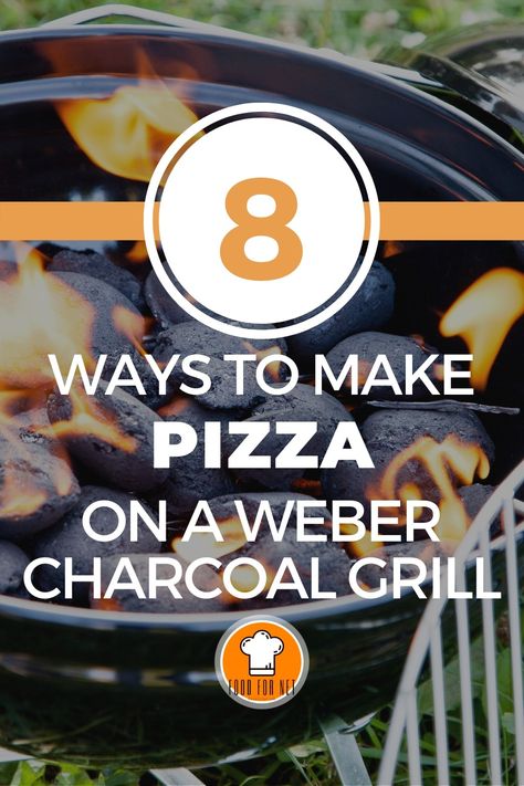 Pizza On Charcoal Grill, Weber Charcoal Grill Recipes, Charcoal Bbq Recipes, Weber Bbq Recipes, Weber Grill Recipes, Hawaii Pizza, Grill Night, Charcoal Grill Recipes, Smoked Pizza