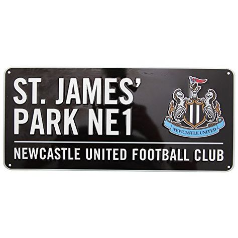 St James Park Newcastle, Newcastle United Football, St James Park, Newcastle United Fc, Park Street, St James' Park, Street Sign, Newcastle United, St James