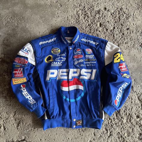 Look what I just found on Depop 🙌 https://depop.app.link/WHrQEdFNSxb Twitter Famous, Racer Outfit, Silly Clothes, Nascar Jacket, 2024 Wishlist, Cute Nike Shoes, Racing Jacket, Cool Outfits For Men, Suits And Jackets