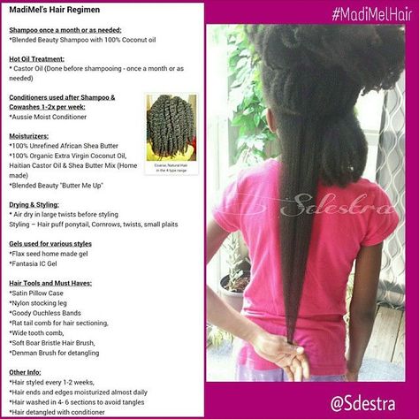 Natural Hair Regimen, Natural Hair Care Tips, Hair Regimen, Natural Hairstyles For Kids, Black Hair Care, Hair Remedies, Natural Hair Tips, Hair Growth Tips, Natural Hair Journey