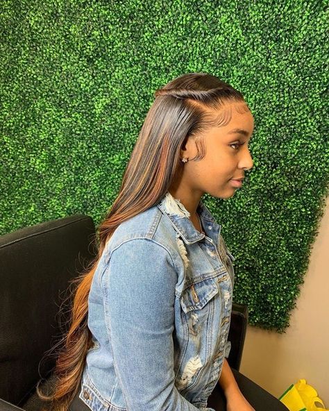 Frontal Wig Hairstyles, Flat Twist, Hair Laid, Hair Crush, Hair Life, Frontal Wig, Baddie Hairstyles, Braids For Black Hair, Black Girls Hairstyles