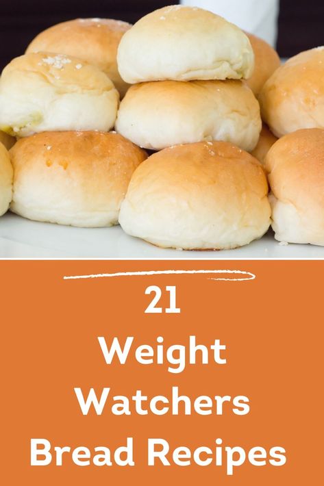 21 Weight Watchers Bread Recipes You Have to Try! If you love bread, we've got you covered. From Cheddar Bay Biscuits,, Homemade English Muffins, Buttermilk Biscuits, Cloud Bread, Cornbread, to Easy Dinner Rolls, and more! These WW Friendly bread recipes will make your dinner satisfying and complete. Ww Bread Recipe, Weight Watchers Bread, Easy Dinner Rolls Recipe, Easy Yeast Bread, Weight Watchers Sides, Easy Dinner Rolls, Low Calorie Bread, Weight Watchers Muffins, Weight Watchers Food Points