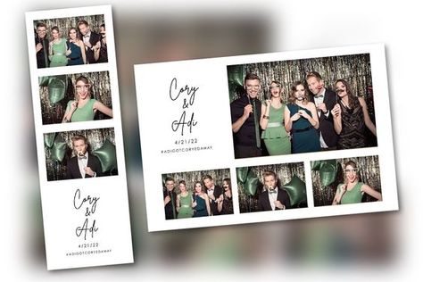 Wedding Photo Booth Templates, Photo Booth Templates Design Layout, Photobooth Layout Templates, Wedding Photobooth Template, Photobooth Layout, Photo Booth Templates, Wedding Theme Color Schemes, Wedding Photo Collage, Photo Booth Design