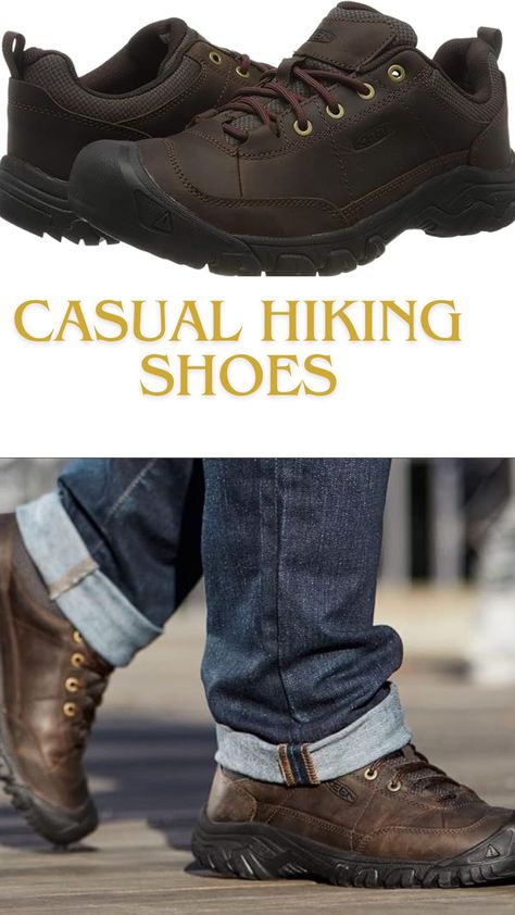 The KEEN Men's Targhee Casual Hiking Shoes are a versatile and stylish footwear option, designed for both hiking and everyday wear. They are durable, comfortable, and offer excellent protection with a moder Mens Hiking, Shoe For Men, Mens Hiking Shoes, Stylish Footwear, Keen Shoes, Shoes With Jeans, Hiking Shoes, Shoes Mens, Men's Shoes