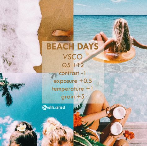 Vsco Filter Summer, Aesthetic Person, Vsco Filter Free, Vsco Beach, Vsco Filter Instagram, Vsco Themes, Summer Vsco, Best Vsco Filters, Photography Tips Iphone