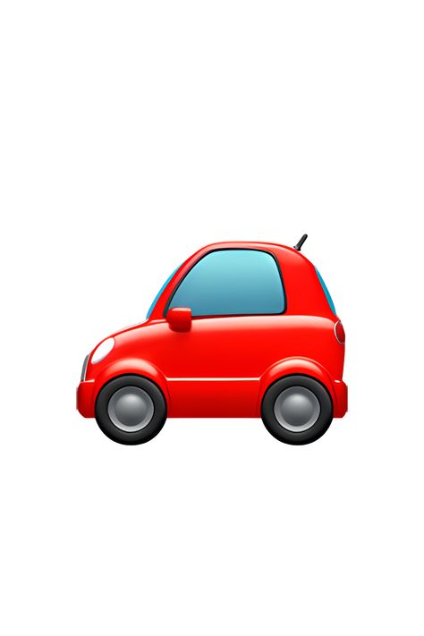 The emoji 🚗 depicts a small, compact car with a rounded body and four wheels. The car is facing forward and has a windshield, side windows, and a roof. The color of the car is typically depicted as red, but can vary depending on the platform. The emoji may also have additional details such as headlights, taillights, and a grille. Car Emoji, All Car Logos, Iphone Png, Emoji Texts, Emoji Quiz, Boy Blurred Pic, Emoji Pictures, Yellow Car, Car Logo