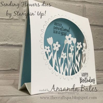 Stampin Up Sending, Tent Card, Sending Flowers, Handmade Card Making, Birthday Cards For Women, Shaped Cards, Embossed Cards, Tent Cards, Fancy Fold Cards