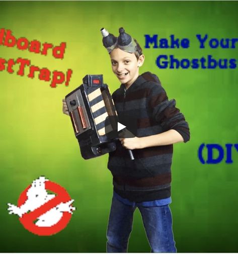 Ghostbusters Party, Diy Ghost, Ghostbusters Costume, Proton Pack, Ghost Diy, Diy Costumes Kids, Halloween Decorations Diy Outdoor, Diy Outdoor Decor, Ghostbusters