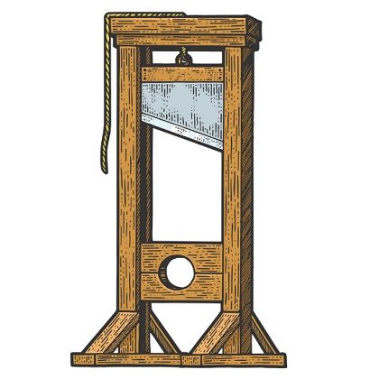 Guillotine Guillotine Illustration, Guillotine Drawing, Guillotine Tattoo, Guillotine Execution, Water Cycle Project, Social Project, Creepy Tattoos, Social Projects, Water Cycle