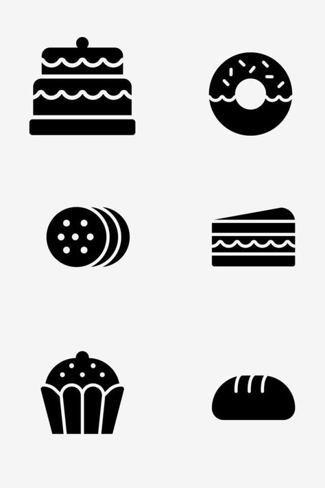 Music Wedding Cakes, Dessert Icon, Dessert Clipart, Sweet Logo, Cake Icon, Donut Vector, Cake Vector, Donut Cake, Donut Dessert