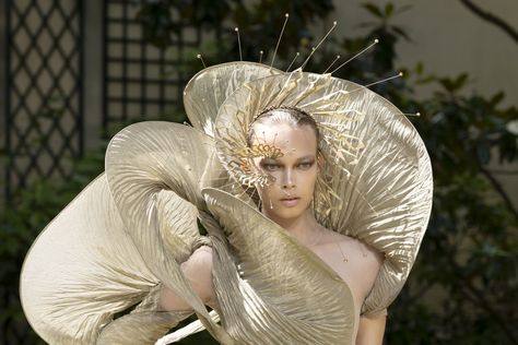 ARCHITECTONICS Headpiece for Iris Van Herpen Paris Fashion Week 2023/2024 collections. Paris Couture Week FW 23/24 Paris Fashion Week 2023, Paris Couture Week, Fashion Week 2023, International Fashion Designers, Paris Couture, Iris Van Herpen, Couture Week, Art Accessories, International Fashion