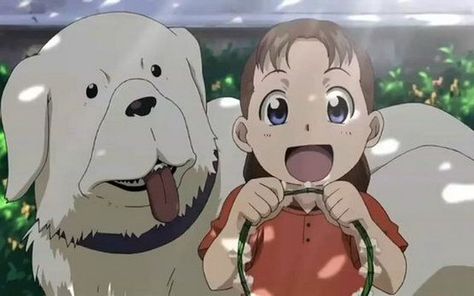 Top 10 Best Anime with Dogs - Top Dog Tips Nina Fullmetal, Nina Tucker, Shou Tucker, Top 10 Best Anime, Riza Hawkeye, Full Metal Alchemist, Alphonse Elric, Roy Mustang, Dog Top