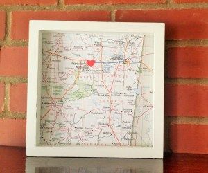 Where We Met Map Diy, Diy For Your Boyfriend, Romantic Diy Gifts, Gift Ideas For Your Boyfriend, Cute Reminder, Ideas For Your Boyfriend, Map Collage, Diy Map, Homemade Gift Ideas