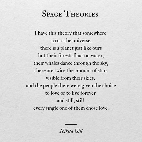 Nikita Gill on Instagram: “I dream about sky whales all the time and wrote this yesterday the minute I woke up. Happy Christmas everyone. Hope you’re having the…” Space Theories, Poetry Day, Happy Poems, Nikita Gill, Inspirational Poems, Short Poems, Poetry Inspiration, Poems Beautiful, Choose Love