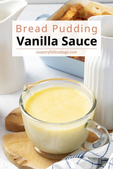 Vanilla Bourbon Sauce, Bread Pudding Pancakes, Condensed Milk Rolls Recipes, Bread Pudding Sauce With Condensed Milk, White Chocolate Sauce For Bread Pudding, Sweetened Condensed Milk Pudding, Condensed Milk Bread Pudding, Sweetened Condensed Milk Bread, Condensed Milk Sauce