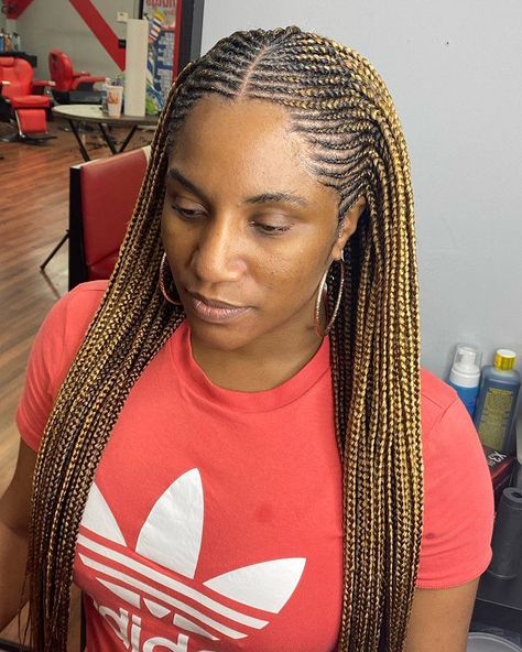 Medium Tribal Braids with Custom Color . . . . . . . . . . #tribalbraids #feedinbraids #feeders #braids #mediumbraids #miamibraider… Unique Hair Bows, Bob Braids Hairstyles, Waist Length Hair, Cornrows Styles, Bob Braids, Feed In Braids Hairstyles, Feed In Braid, Braided Cornrow Hairstyles, Quick Braided Hairstyles