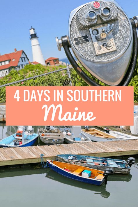 4 Days in Maine Family Vacations Usa, Trip To Maine, Freeport Maine, State Of Maine, Maine Vacation, Summer Series, New England Travel, Vacation Goals, King And Country