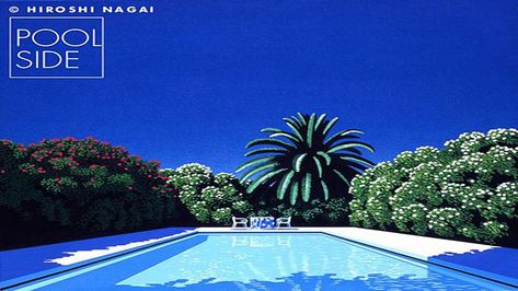 Hiroshi Nagai, Summer Madness, Vaporwave Art, New Retro Wave, Vaporwave Aesthetic, Pop Art Wallpaper, Retro Waves, Retro Aesthetic, Pics Art