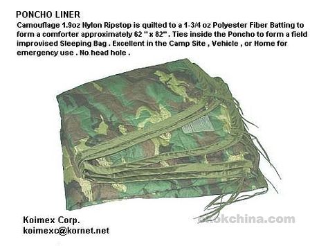 Military Poncho Liner Military Poncho, Poncho Liner, Sleeping Bag, Camouflage, Outdoor Blanket, Camping, Thing 1