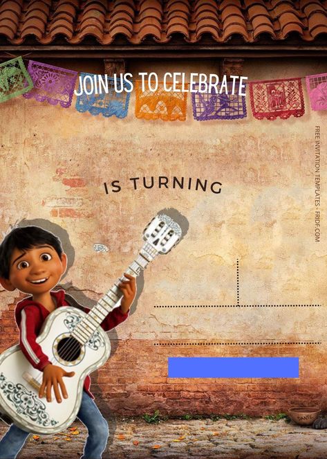 FREE Fiesta Together Coco Birthday Invitation Templates Check more at https://www.fridf.com/free-fiesta-together-coco-birthday-invitation-templates/ Coco Birthday, Free Invitation Templates, Birthday Invitations, Invitation Template, Coco, Birthday