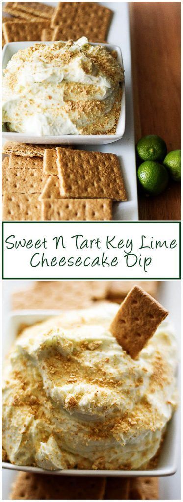 Our sweet n tart key lime cheesecake dip has fluffy whipped cream cheese infused with tangy key lime juice to make the ultimate dipping dessert. via @berlyskitchen Dip With Graham Crackers, Dip Dessert, Cookie Dip, Chips Dip, Cake Dip, Key Lime Cheesecake, Key Lime Juice, Cheesecake Dip, Lime Cheesecake