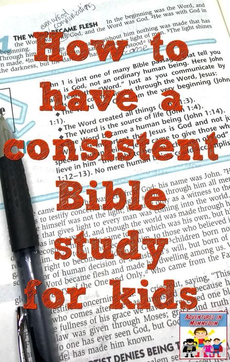 how to have a consistent bible study for kids Easy Bible Study, Bible Study Questions, Bible Learning, Sunday School Curriculum, Family Bible Study, Messy Life, Study Topics, Scripture Memorization, Bible College