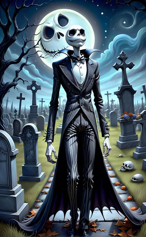 Ai genereted Jack And Sally Fanart, Female Jack Skellington, Nightmare Before Christmas Cast, Jack Skellington Wallpaper, Facts About Halloween, Punisher Artwork, Nightmare Before Christmas 2, Nightmare Before Christmas Pictures, Jack Nightmare Before Christmas