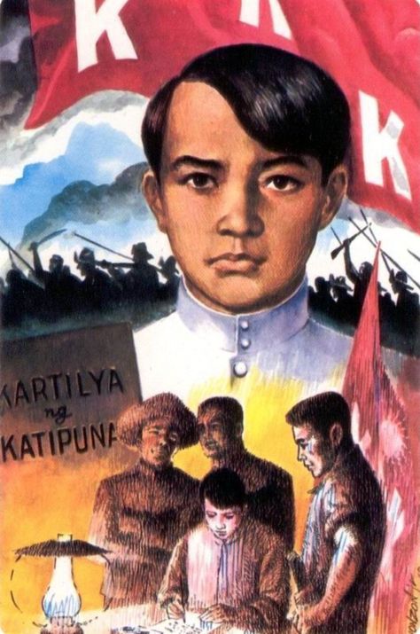 Emilio Jacinto Picture, Nationalism Poster Philippines, Makabayan Poster, Philippine Culture Poster, Emilio Jacinto, Army Drawing, History Drawings, Jose Rizal, Back Drawing