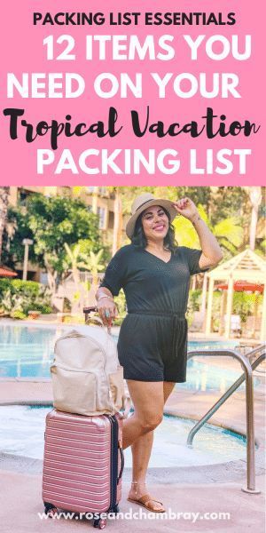 Tropical Vacation Packing List, Tropical Vacation Packing, Vacation To Hawaii, Dominican Republic Vacation, Tropical Accessories, Jamaican Vacation, Trip Hacks, Vacation List, Dominican Republic Travel