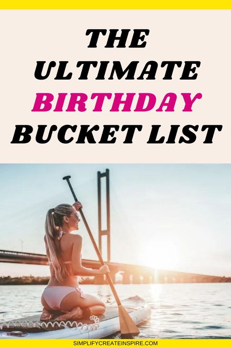 The best things to do on your birthday with fun ideas for celebrating your birthday alone or how to celebrate your birthday with friends. These birthday celebration ideas will help you enjoy your special day. Unique Things To Do On Your Birthday, Things To Do For Your Friends Birthday, What To Do For Birthday Ideas, Birthday Staycation Ideas, Things To Do On Your Birthday Ideas Activities, Celebrate Birthday Alone Ideas, Things To Do On Your Birthday Alone, Bday Celebration Ideas, Birthday Week Ideas