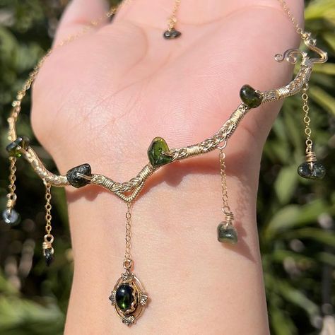 Green Tourmaline Necklace, Tourmaline Jewelry, Tourmaline Necklace, Green Tourmaline, Dream Jewelry, Tourmaline, Diy Ideas, Muse, Shop Now