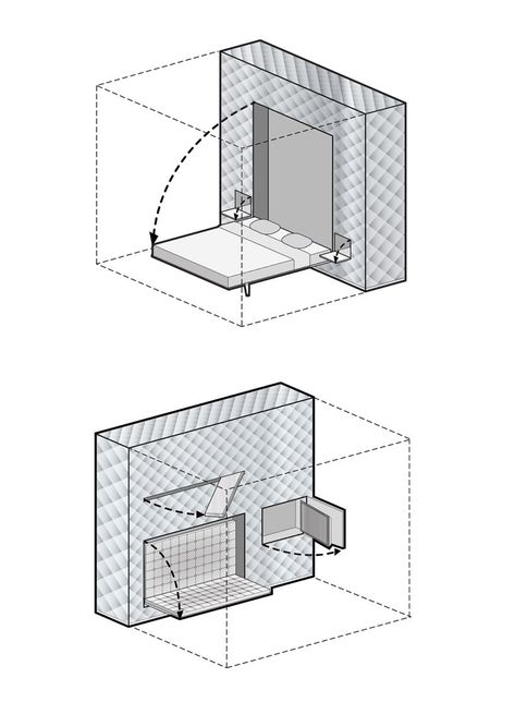 Shared Street, Heron Island, Emergency Shelters, Wall Architecture, Moving Walls, Wall Stencil Patterns, Interactive Walls, Flexible Space, Micro House