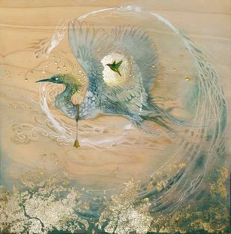 Shadowscapes - The Art of Stephanie Law Law Art, Stephanie Law, Impressive Art, Florida Art, Crane Bird, Sea Wave, Cactus Art, Mystical Art, Leaf Art