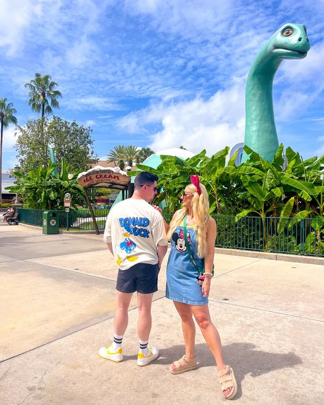 When your hubby gets the memo to dress Disney! 🥹 Anyone else’s partner love dressing for Disney too? . This top is awesome and the matching yellow on Rory’s trainers and his blue magic band (not sure you can peek it) just makes this outfit! 😍 . . #disneycouple #disneyoutfit #mensdisneyoutfit #hollywoodstudios Disney Outfits Men, Disney Magic Bands, Blue Magic, Magic Bands, Disney Men, Disney Couples, Disney Dresses, Disney Vacation, Hollywood Studios