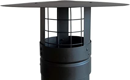 FOXY METAL FABRICATION CHIMNEY CAP,RAIN CAP,CHIMNEY COWL WITH BIRD GUARD TO FIT 6''/150MM FLUE PIPE : Amazon.co.uk: DIY & Tools Diy Chimney Cap, Diy Chimney Sweep, Bronze Chimney Cap, Chimney Cowls, Rain Cap, Chimney Cap, Chimney Sweep, Metal Fabrication, Diy Tools