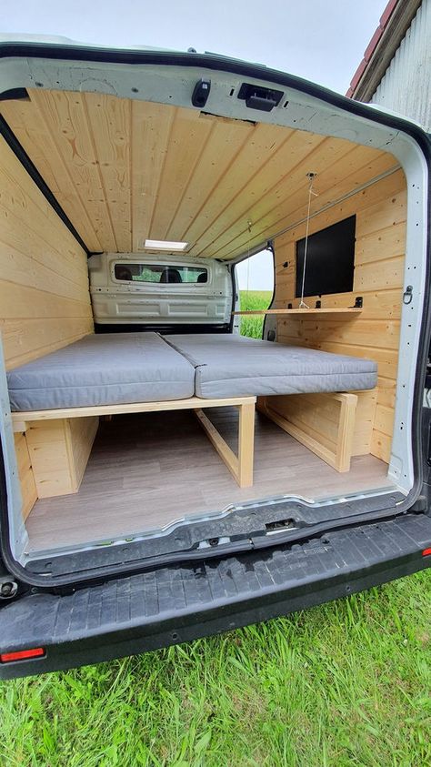 #3 Renault Traffic Van Ausbau Suv Camper, Micro Camper, Volkswagen Caddy, Van Life Diy, Mobile Office, Mini Camper, Camper Conversion, Van Conversion, Car Camping