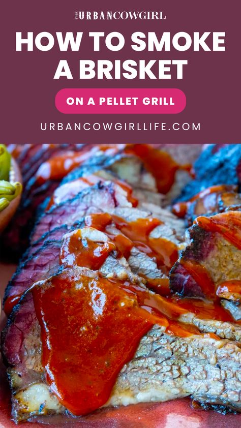 Smoked Brisket Pellet Smoker, Brisket On A Pellet Grill, Weber Smoker, Dinner Main Dishes, Recipes For Dinner Beef, Grilled Brisket, Brisket Flat, Brisket Recipes Smoked, Brisket Recipe