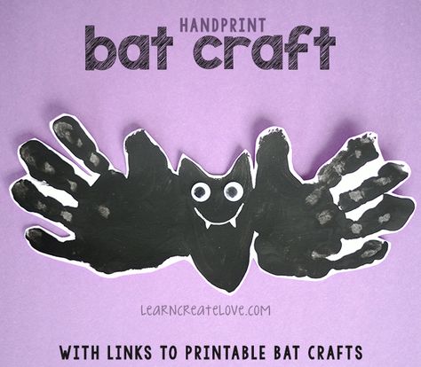 Bats Crafts Preschool, Bat Crafts, Halloween Bats Crafts, Spooky Crafts, Bat Craft, Halloween Crafts Preschool, Halloween Crafts For Toddlers, Baby Art Projects, October Crafts