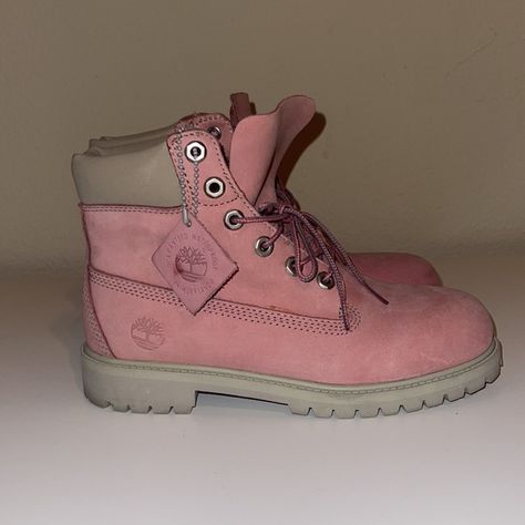 Pink Youth Girls Timberland Boots Size 6 Girl Timberlands, Timberland Boots Girls, Pink Timberland Boots, Pink Timberlands, Pink Shoes, Timberland Boots, Me Too Shoes, Size 6, Boots