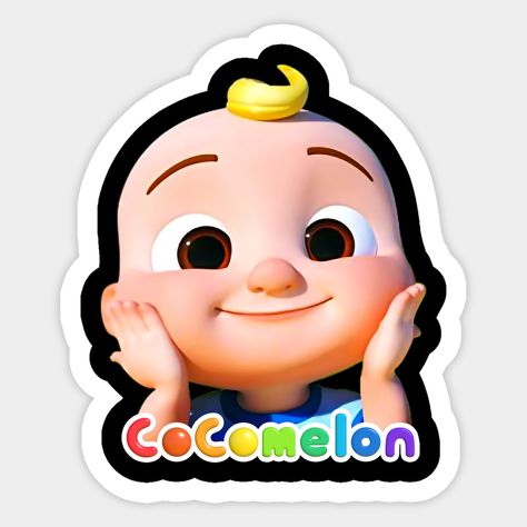 3D Animation Cocomelon - Smile Baby Boy Cute Sing Song -- Choose from our vast selection of stickers to match with your favorite design to make the perfect customized sticker/decal. Perfect to put on water bottles, laptops, hard hats, and car windows. Everything from favorite TV show stickers to funny stickers. For men, women, boys, and girls. Cocomelon Stickers, Flower Cookies Bouquet, 3rd Birthday Boys, Graduation Images, Happy Birthday Black, Sing Song, Happy Birthday Printable, Birthday Wishes Cake, Cookie Bouquet