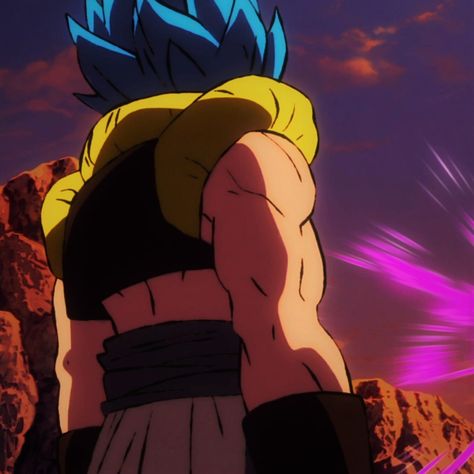 Dragon Ball Super Broly Movie, Gogeta Blue, Broly Movie, Super Broly, Gogeta And Vegito, Dragonball Super, Dbz Art, Swag Cartoon, Dark Anime