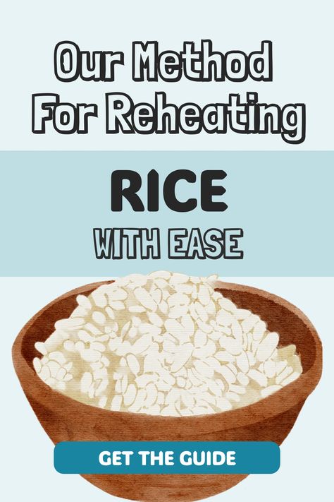 Avoid soggy rice with these reheating tips. Learn how to reheat your rice properly so it stays fluffy and delicious, not mushy and wet. #AvoidSoggyRice #ReheatTips #CookingHacks Reheat Rice, How To Reheat Rice, Rice In The Microwave, Rice On The Stove, Perfect Rice, Recipe Generator, Asian Inspired Dishes, Leftover Rice, Sushi Rice