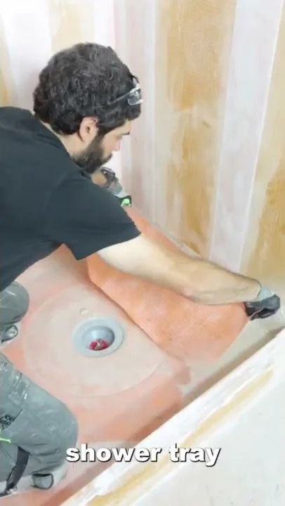 How to install tile shower floors #shorts #diy #bathroomremodel #showerremodelSee how to install tile shower floors from start to finish...if you're building... Tile Shower Floors, How To Install Tile, How To Lay Tile, Shower Floors, Shorts Diy, Tile Installation, Tile Shower, Shower Floor, Shower Tile