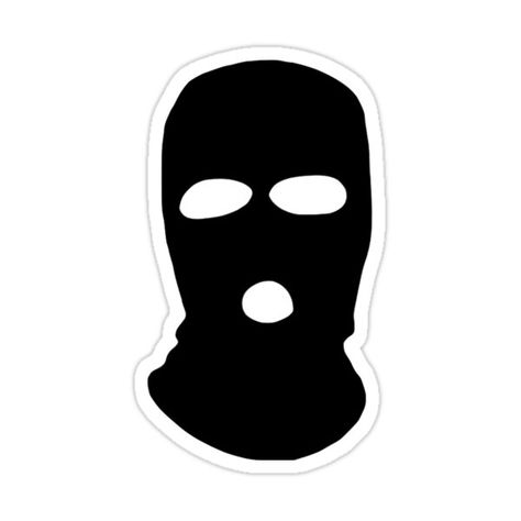 Decorate laptops, Hydro Flasks, cars and more with removable kiss-cut, vinyl decal stickers. Glossy, matte, and transparent options in various sizes. Super durable and water-resistant. Ski Mask Drawing, Ski Mask Tattoo, Mask Sticker, Mask Guy, Mask Drawing, Wallpaper Girly, Mask Tattoo, Recommended Books, Background Ideas